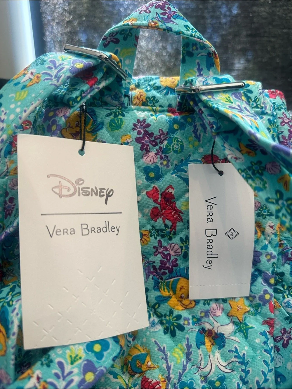 Vera Bradley x Disney The Little Mermaid mini backpack